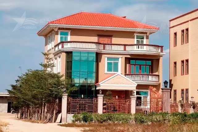 每一張屋面合成樹(shù)脂瓦都是藝術(shù)品，都獨(dú)具匠心！