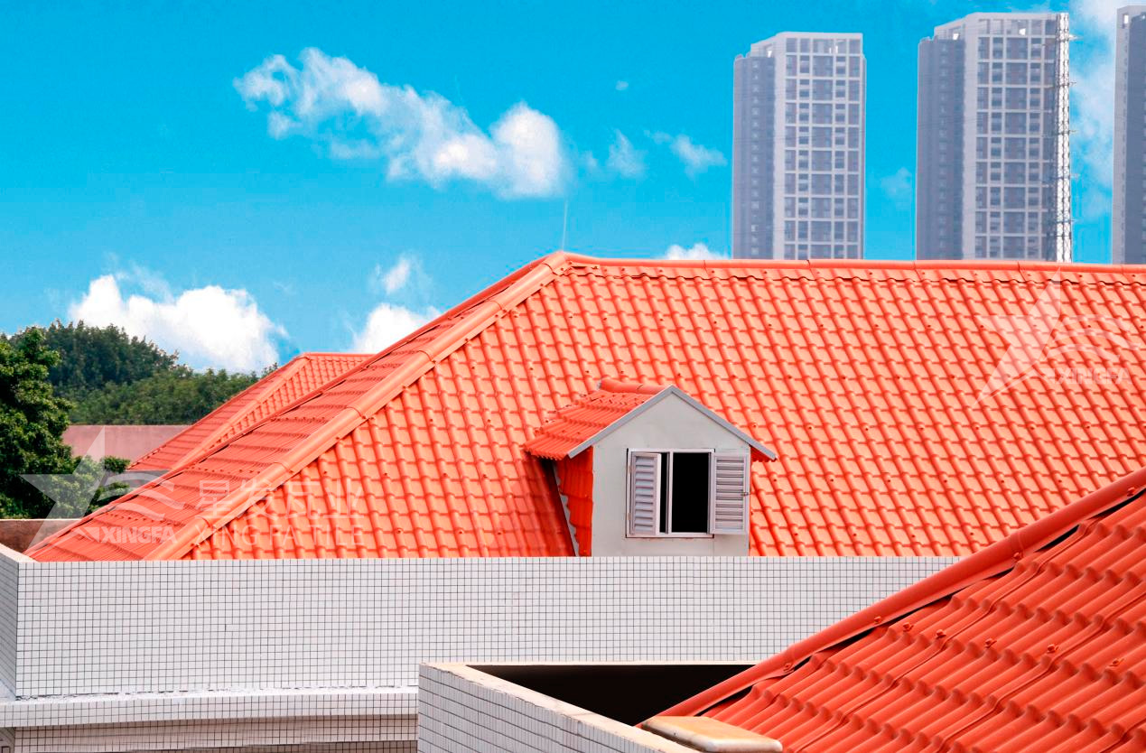 屋面建材首選--合成樹脂瓦，都用在哪里了？