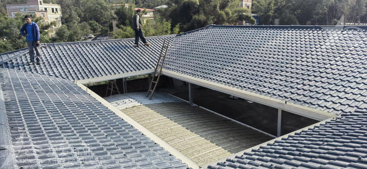 如何保證合成樹(shù)脂瓦屋面防水效果？正確的坡度很關(guān)鍵