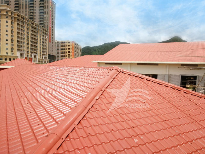 陽春花園酒店樹脂瓦工程：獨(dú)特美學(xué)與卓越品質(zhì)相結(jié)合！