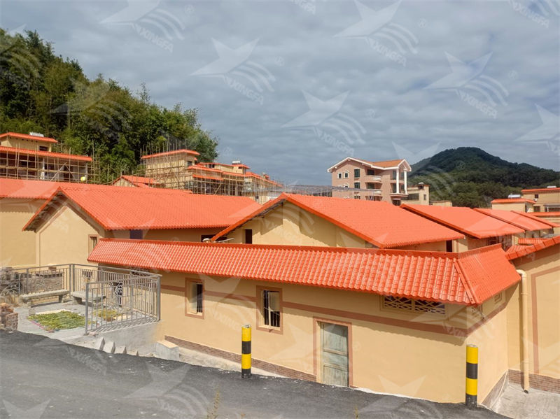 建房搭建屋面選擇合成樹(shù)脂隔熱瓦，你了解多少？