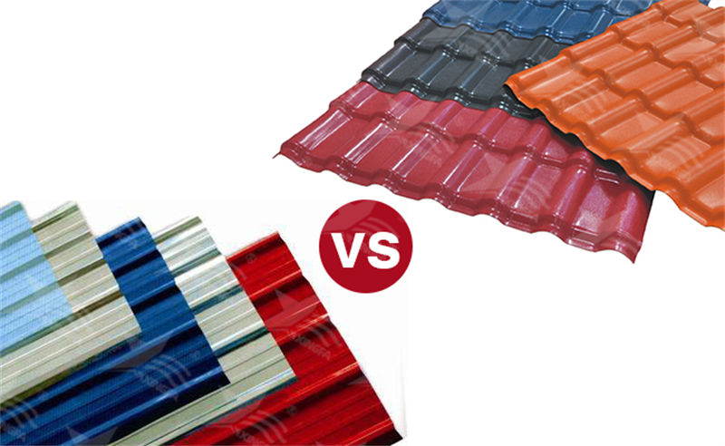 樹(shù)脂瓦與PVC瓦的對(duì)比，如何選擇適合你的屋頂材料？