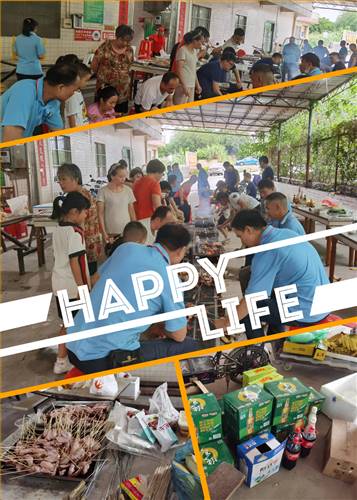 星發(fā)樹脂瓦廠家，組織一次全體員工集體活動(dòng)。星發(fā)精神，服務(wù)社群。